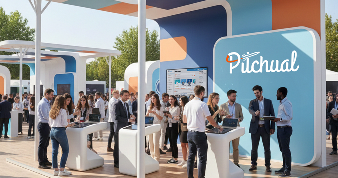 Pitchual: startup social network platform