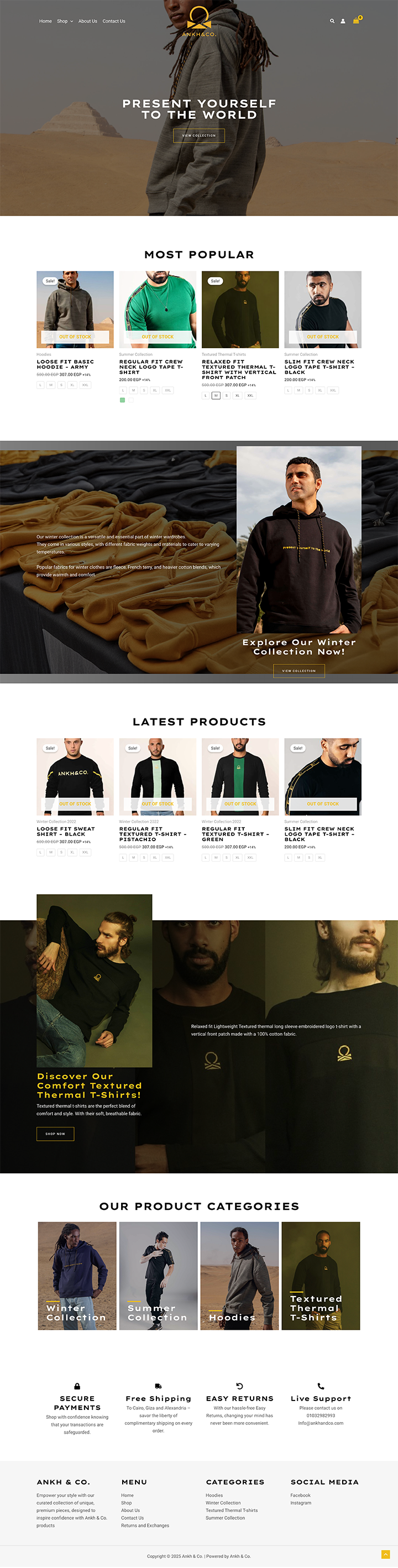 Ankh & Co online store