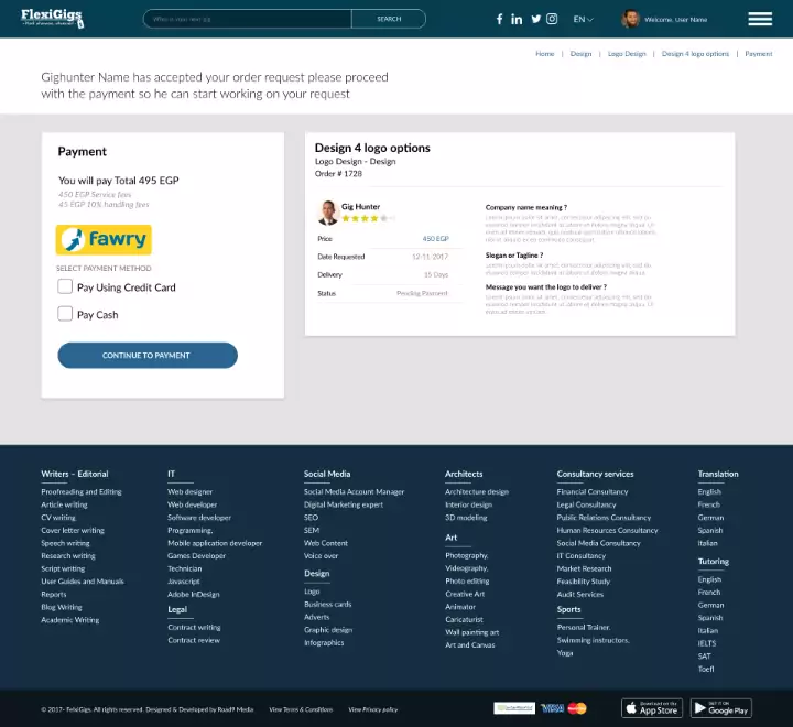 Flexigigs microlance platform