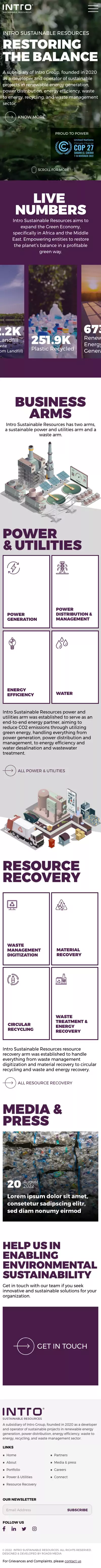 Intro Sustainable Resources