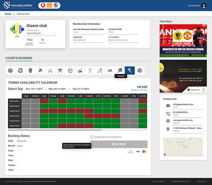 Nawady Clubs App Web Design ECommerce Digital Marketing In Egypt Nawady Clubs App Web Design ECommerce Digital Marketing In Egypt