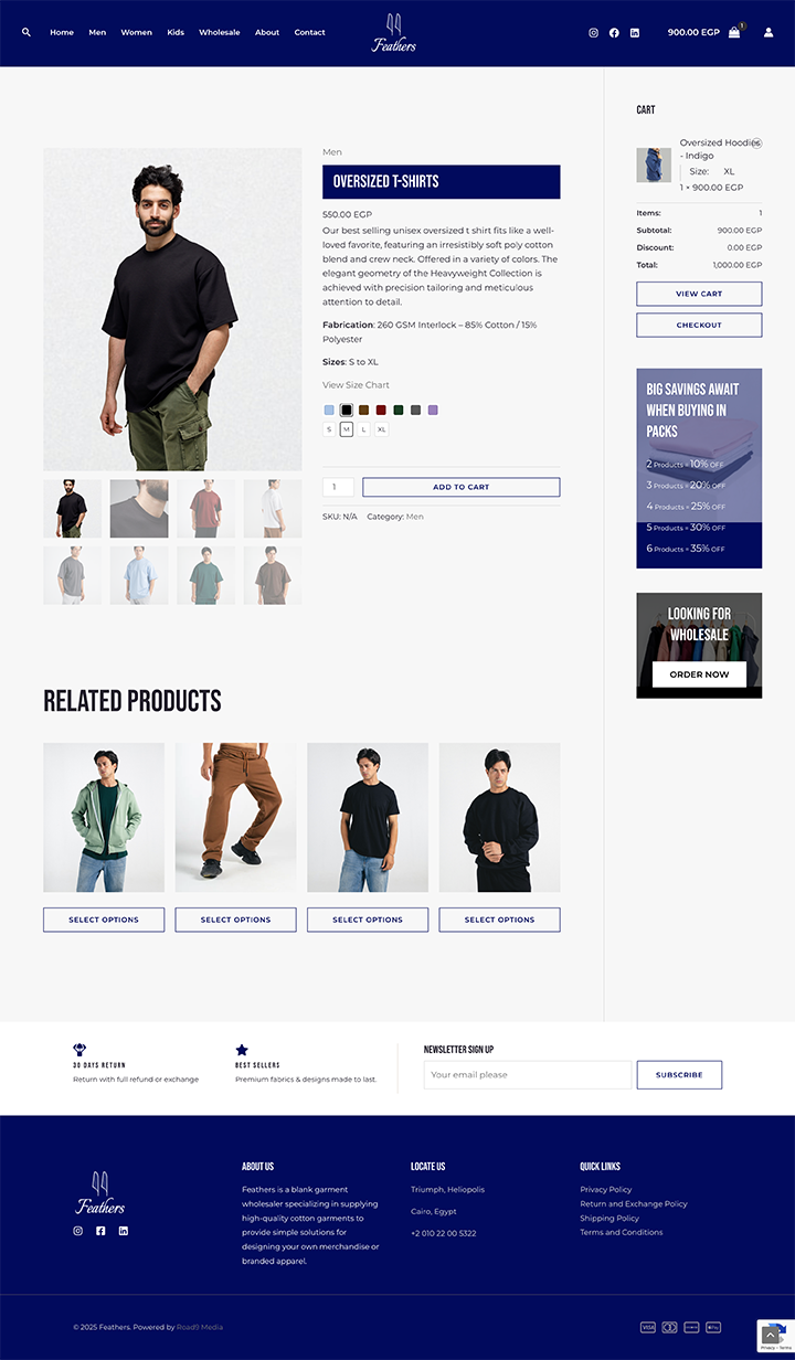 The Feathers Online Fashion Store